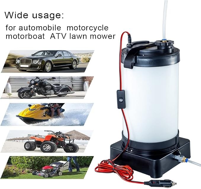 Cars, motorcycles, boats and lawn mowers